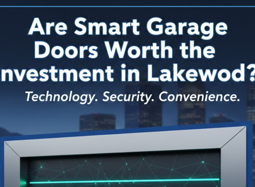 Are Smart Garage Doors Worth the Investment in Lakewood?
