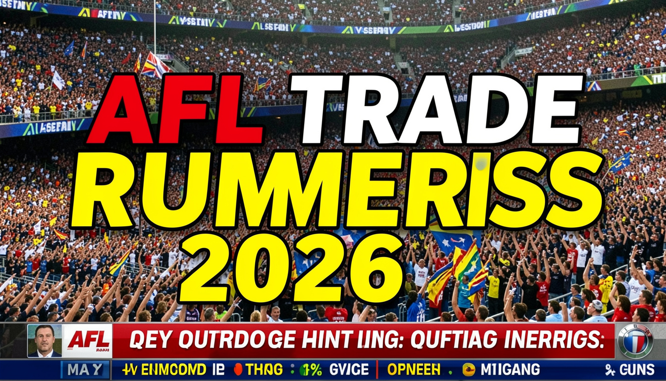 AFL Trade Rumours 2026: Latest News, Whispers, and Player Movements