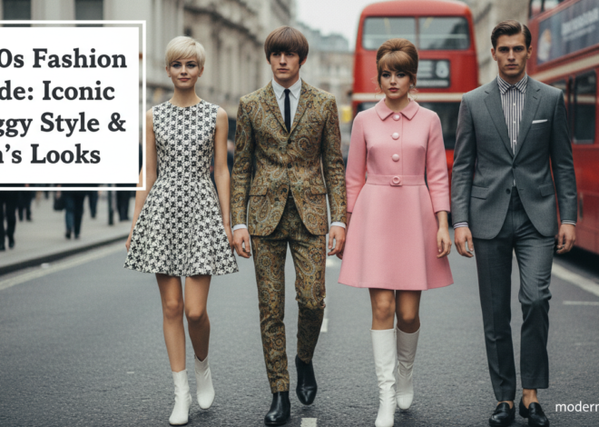 1960s Fashion Guide: Iconic Trends, Twiggy Style & Men’s Looks