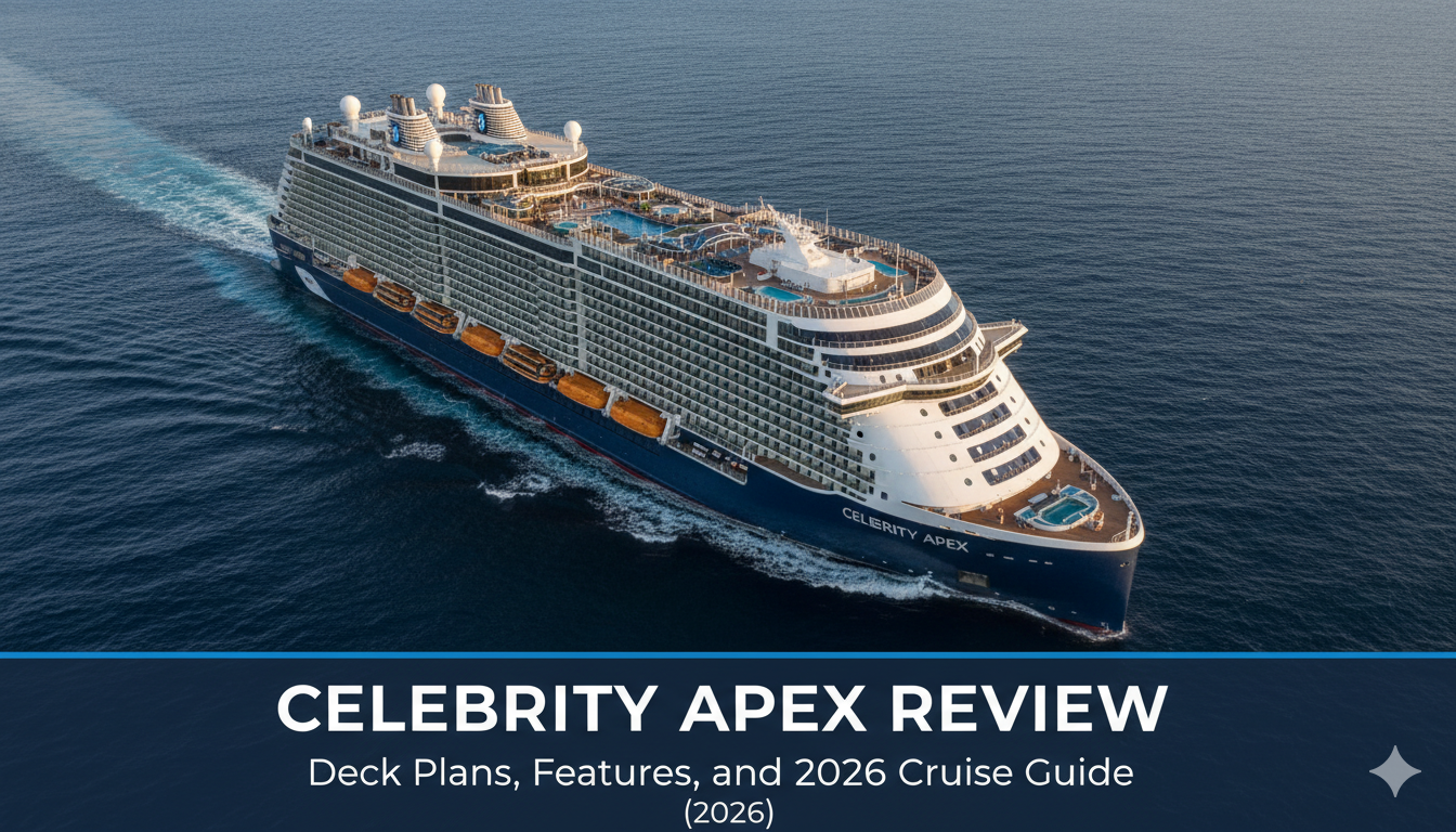 Celebrity Apex Review: Deck Plans, Features, and 2026 Cruise Guide