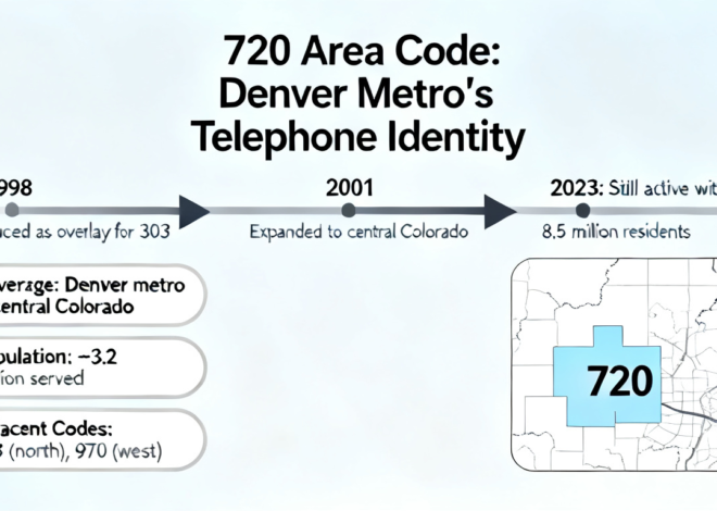 Everything You Need to Know About the 720 Area Code