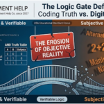 The Logic Gate Defense: How Binary Truth Fights Digital Gaslighting