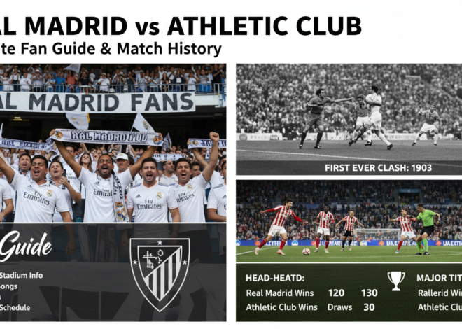 Real Madrid vs Athletic Club: Ultimate Fan Guide & Match History