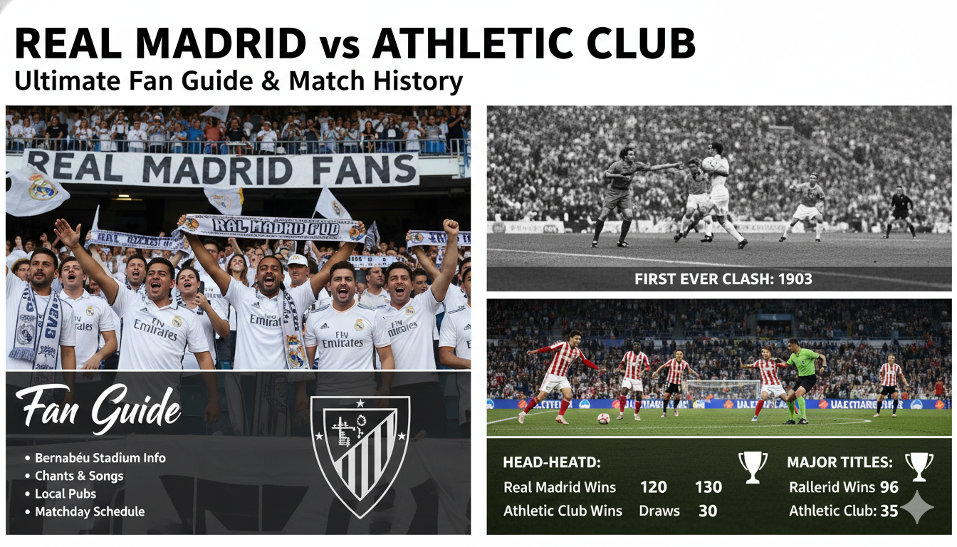 Real Madrid vs Athletic Club: Ultimate Fan Guide & Match History